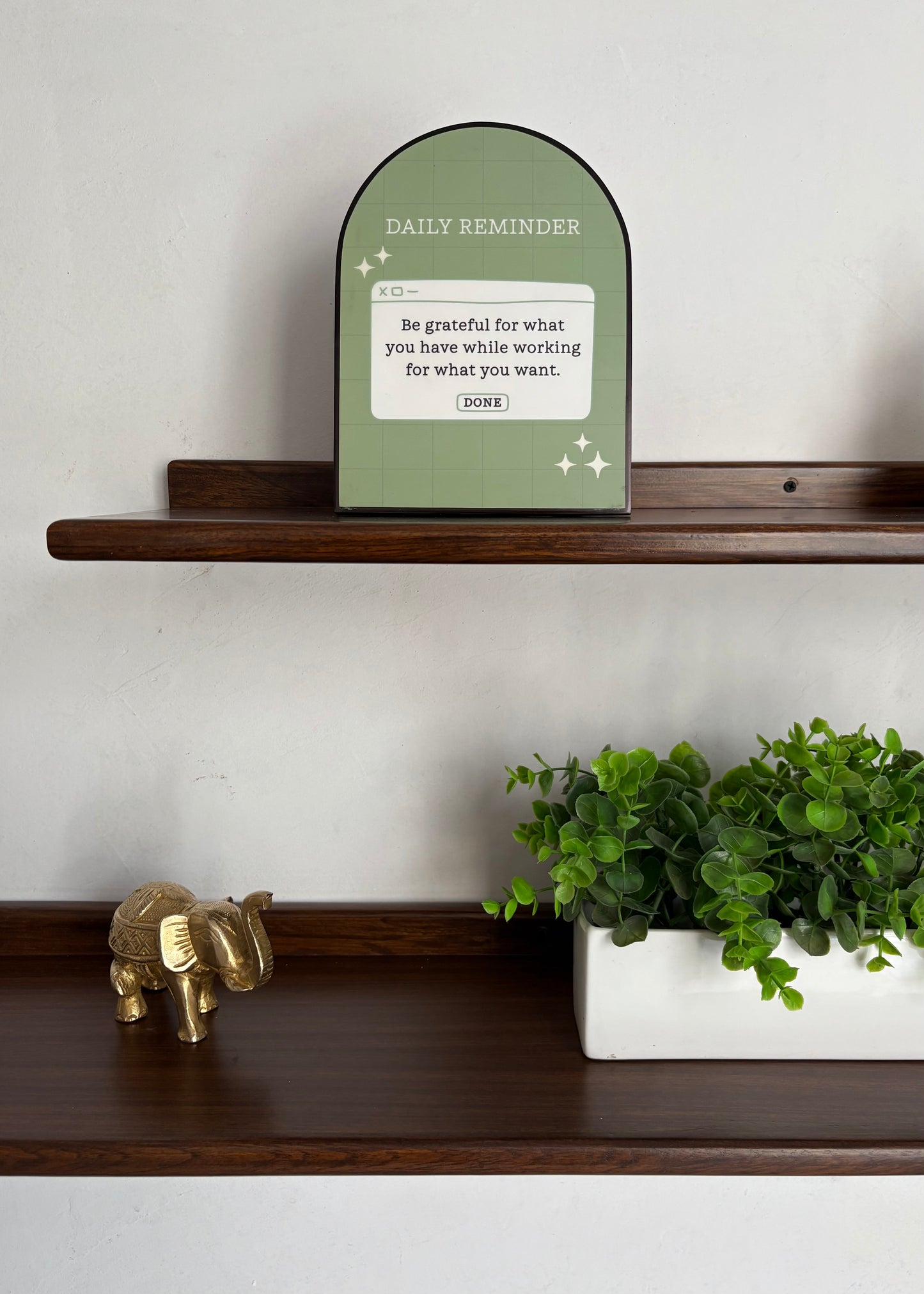 Minimalist Wooden Wall Shelf- Set of Two - Decor By The Way