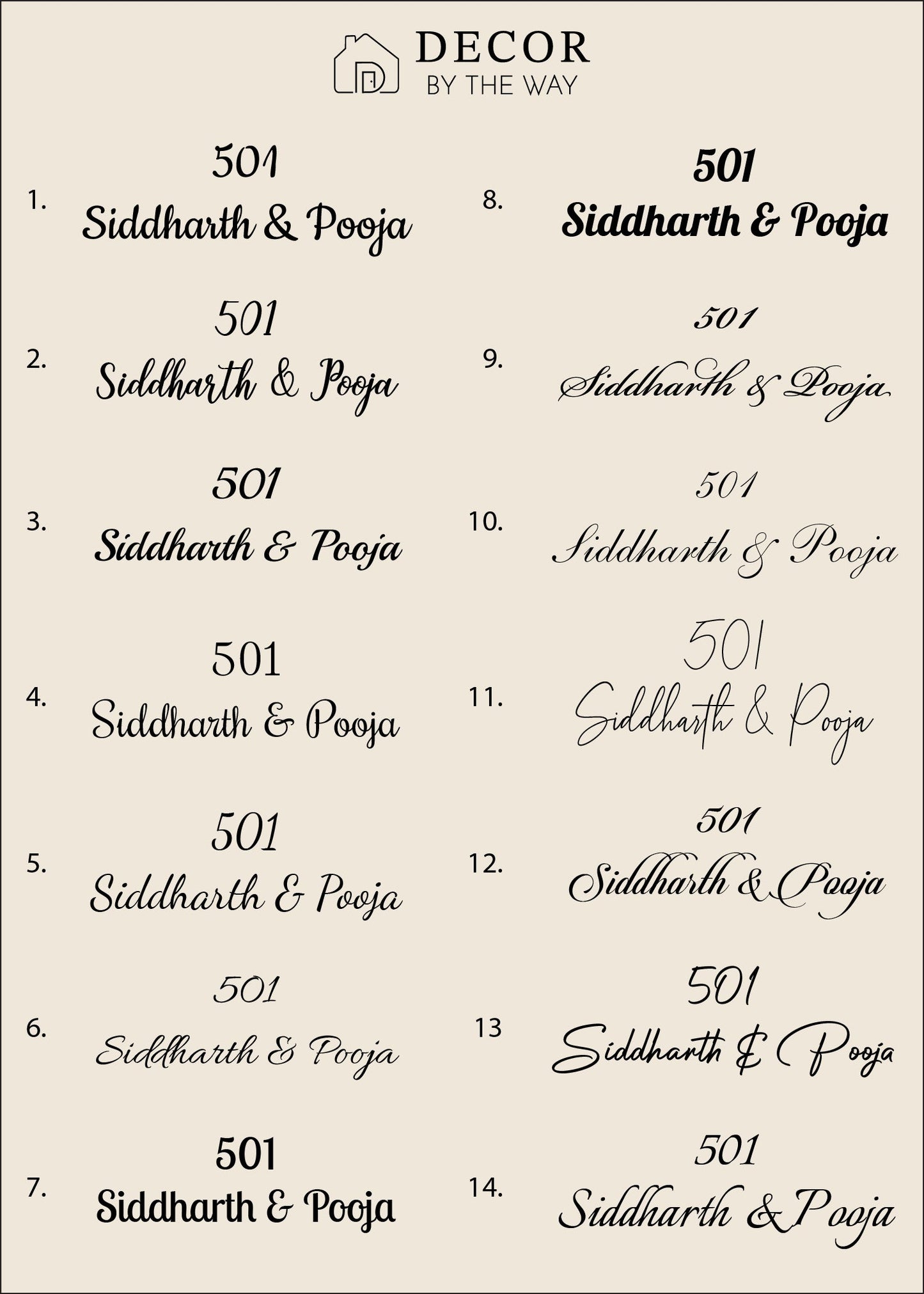 Tum Rakshak Name Plate With Brass Bells