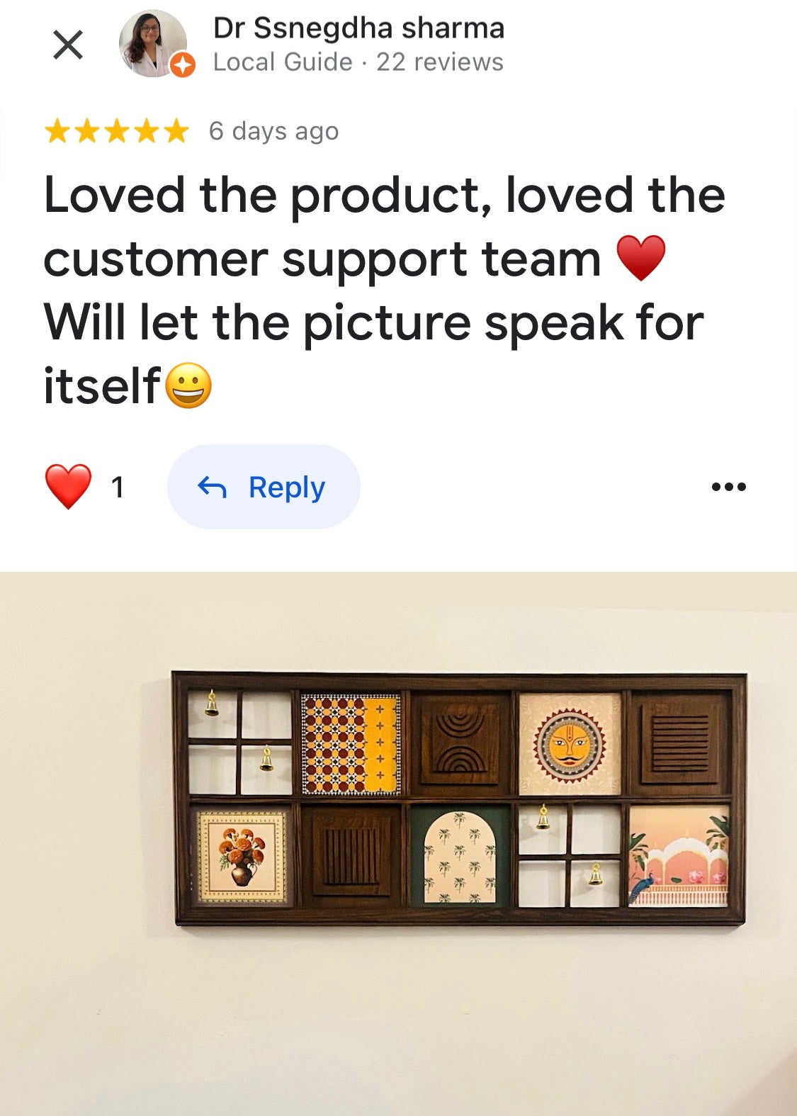 Shrinathji Heritage Harmony Wooden Wall Artwork - Decor By The Way