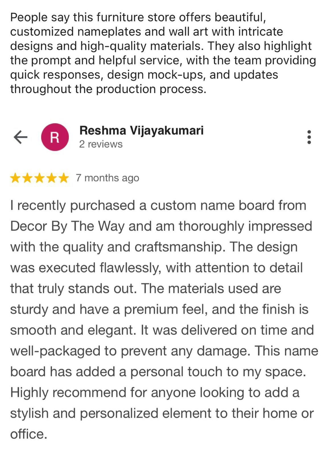 Mor Kunj Nameplate - Decor By The Way