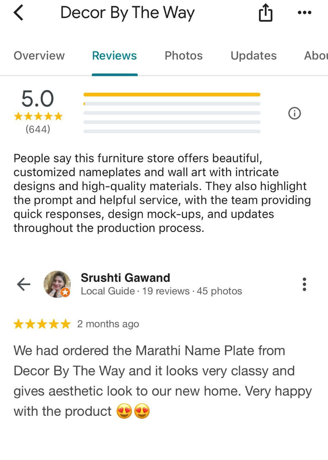 Victorian Garden Name Plate - Decor By The Way