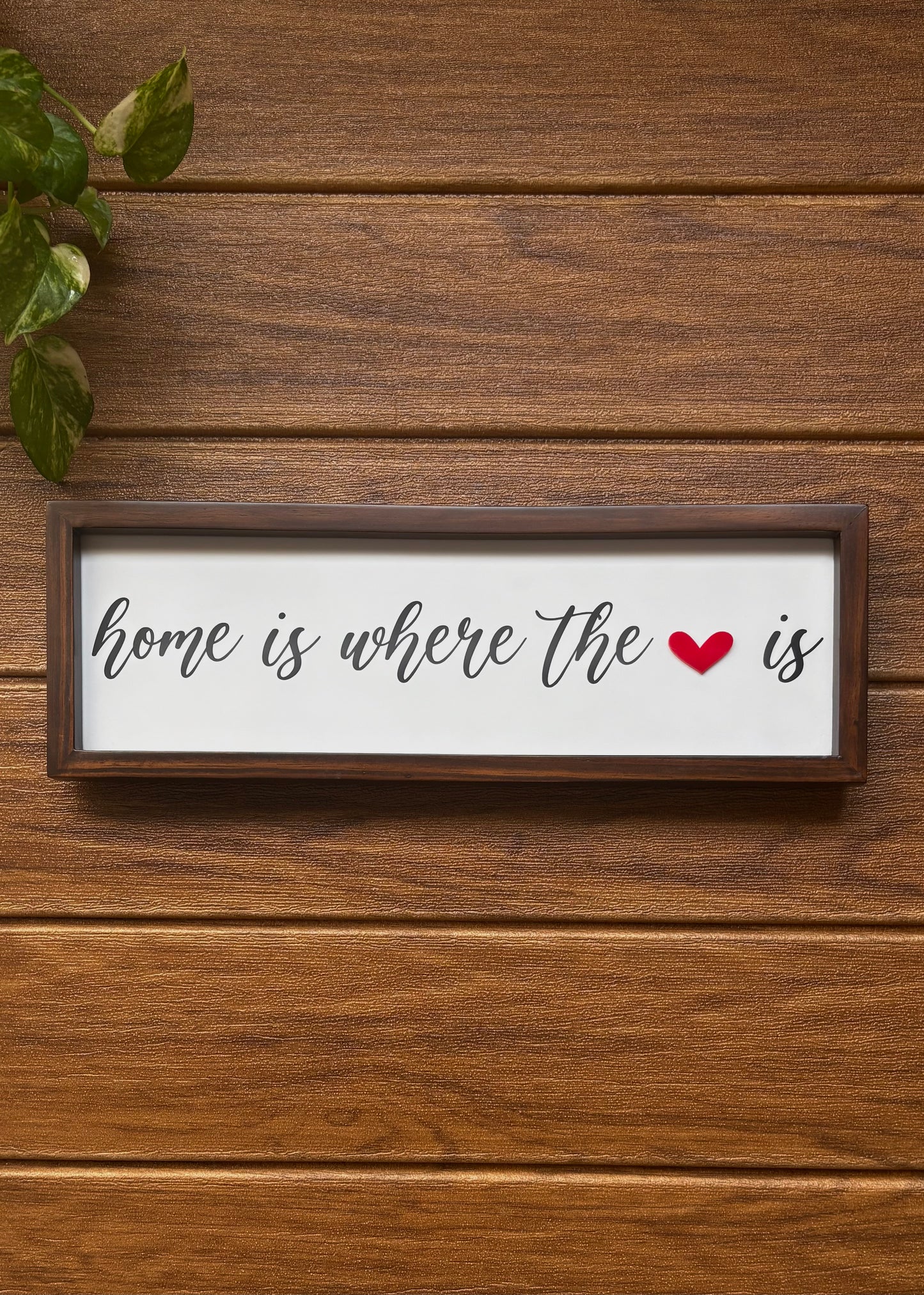 Home is where the heart is frame - Decor By The Way