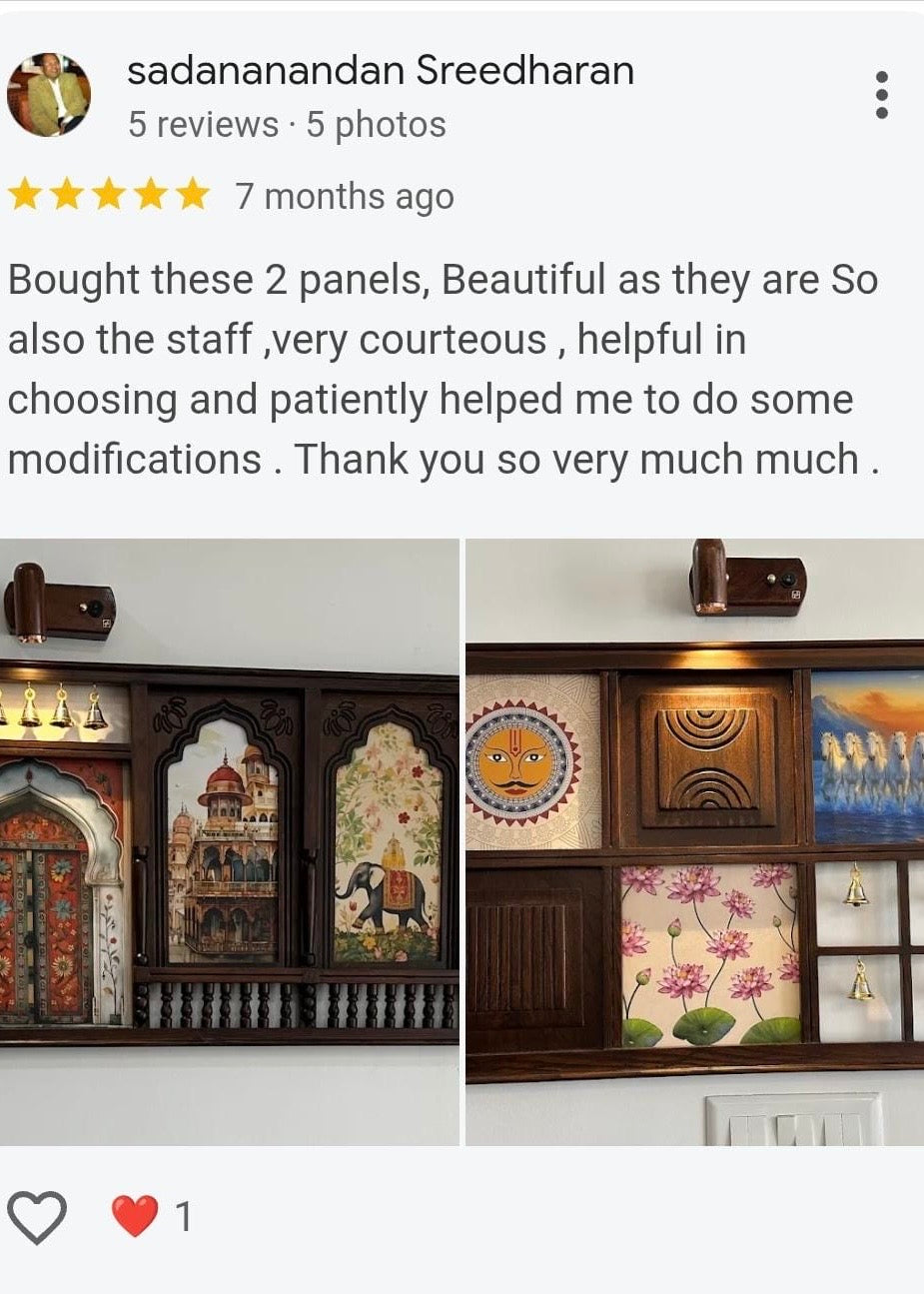 Heritage Harmony Wooden Wall Decor Artwork - Decor By The Way