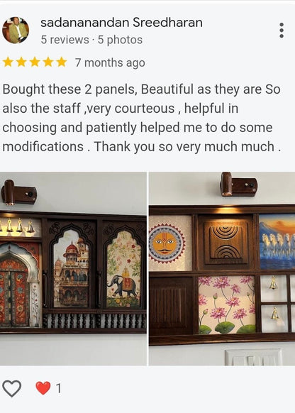 Heritage Harmony Wooden Wall Decor Artwork - Decor By The Way