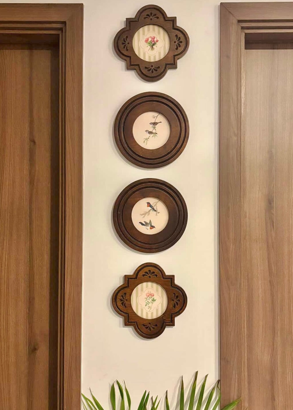 Birdsong and Blossom Wall Art- Set of Four - Decor By The Way