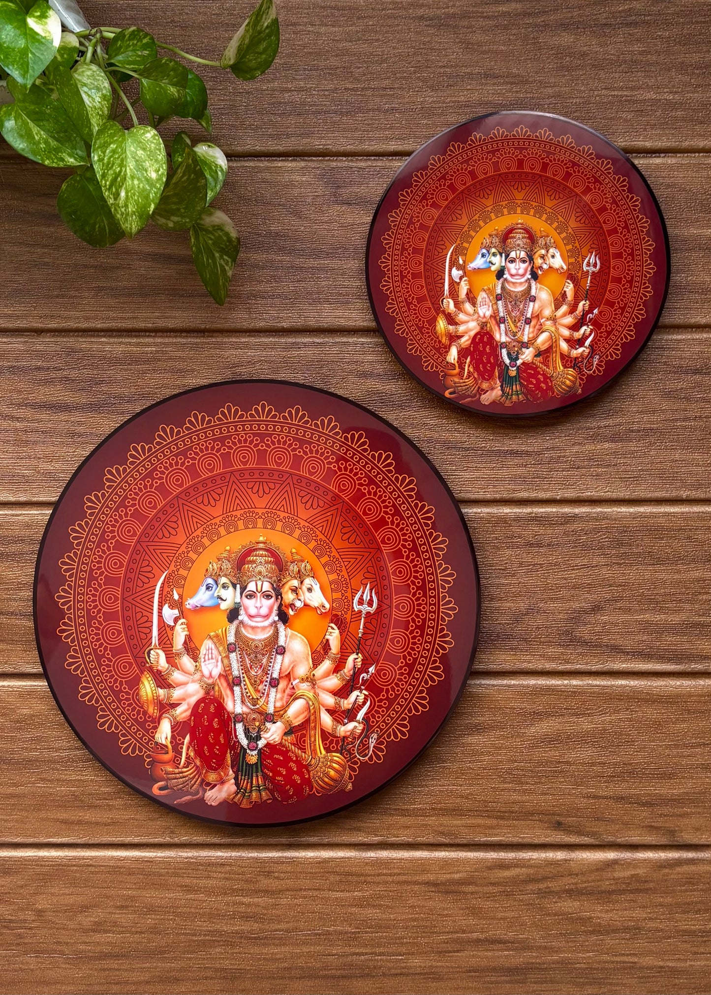 Panchamukhi Hanumanji Wall Hanging - Decor By The Way