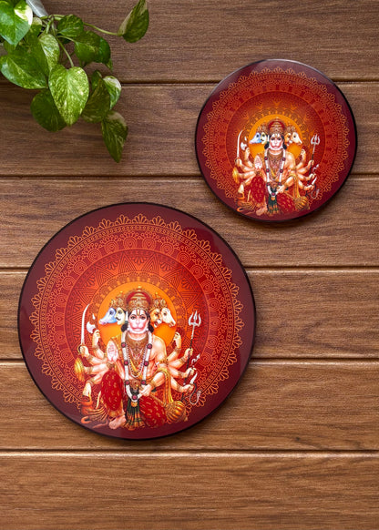 Panchamukhi Hanumanji Wall Hanging - Decor By The Way