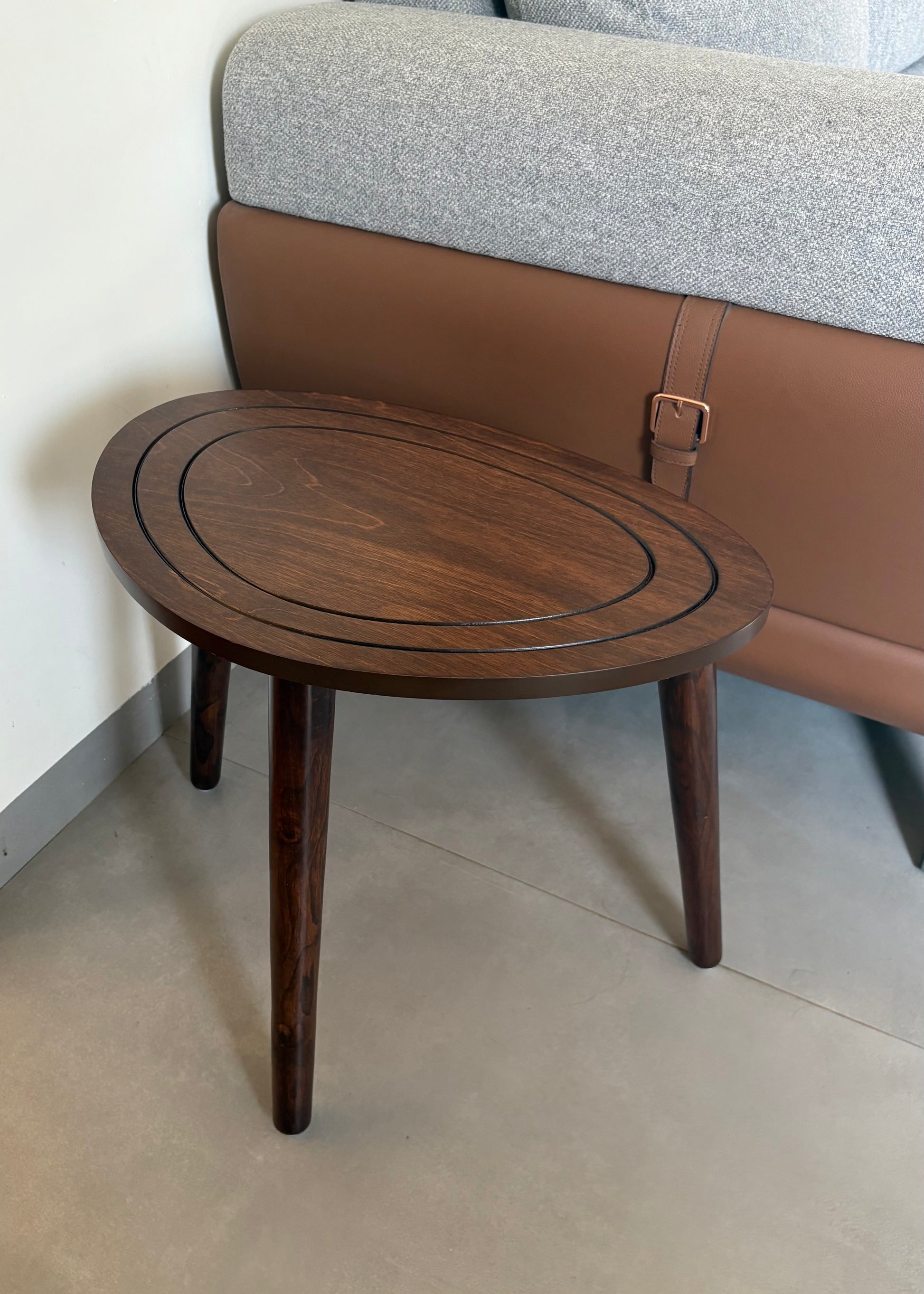 Akriti- Wooden Hand Carved Side Table - Decor By The Way