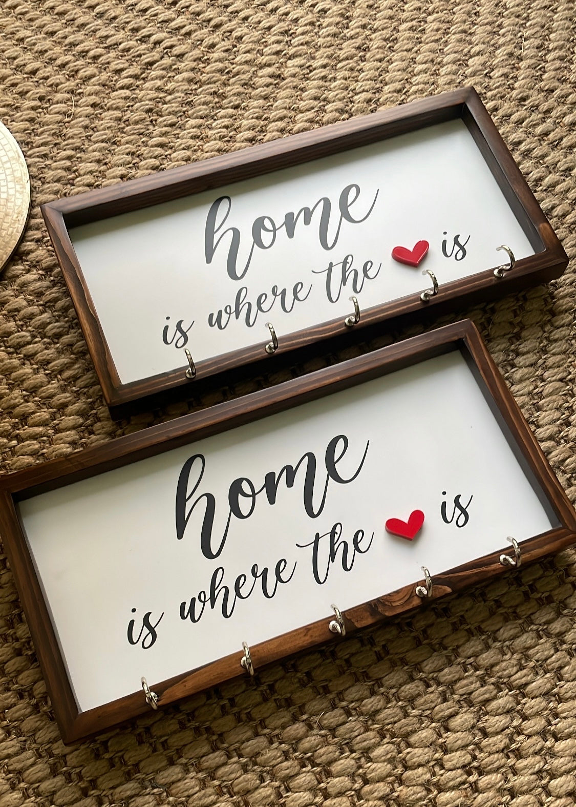 Home is Where The Heart is Key Holder - Decor By The Way