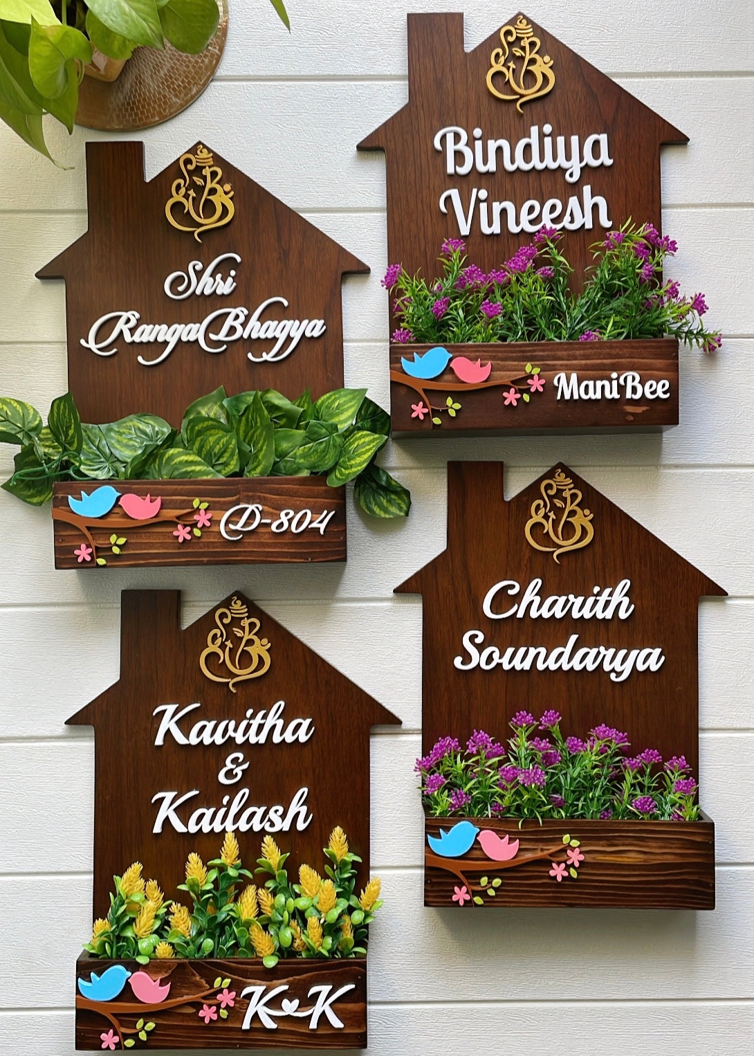 Home Planter Name Sign - Decor By The Way