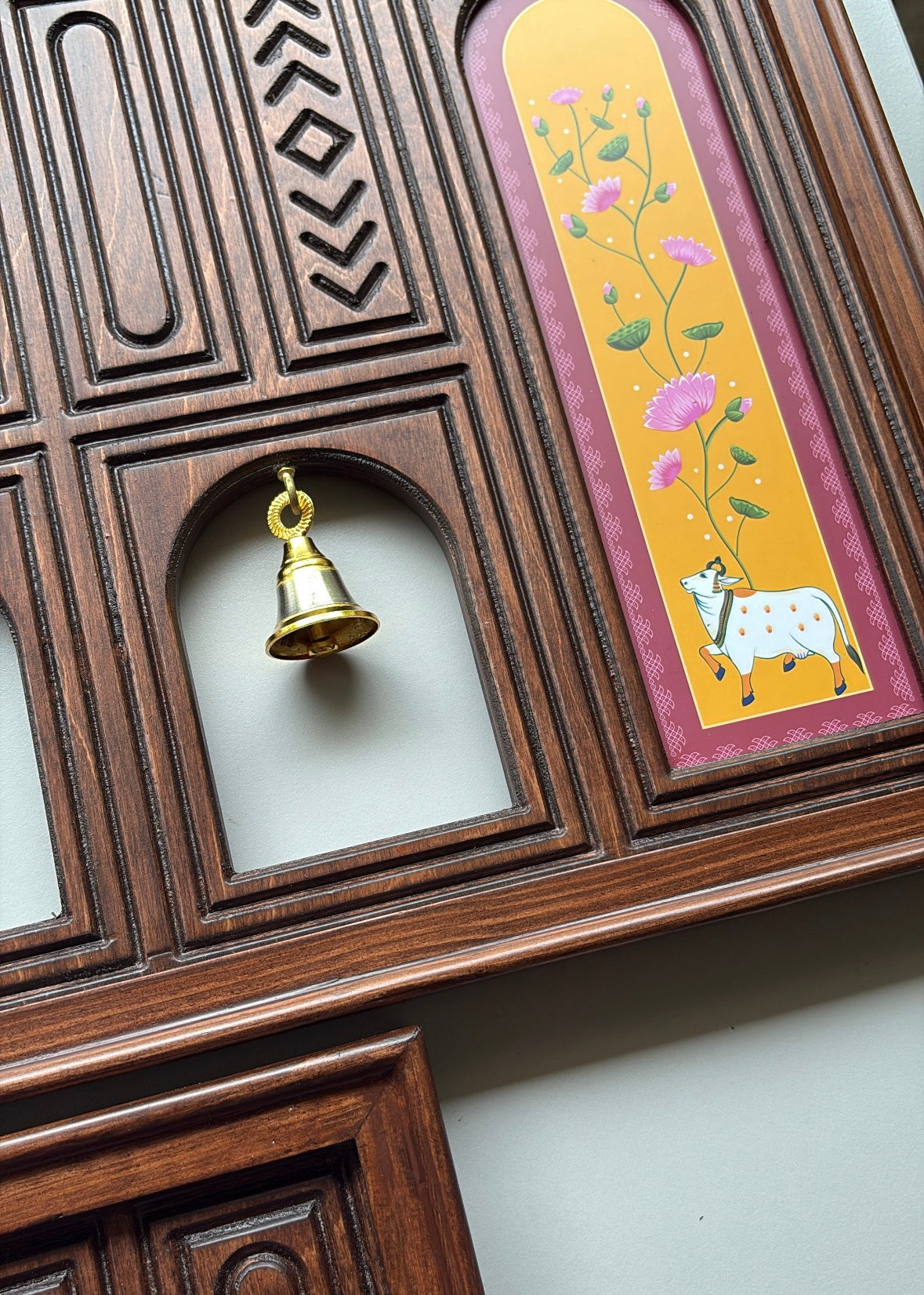 Shyam Saaj: Set of Two Wooden Wall Frames | Wall Decor - Decor By The Way