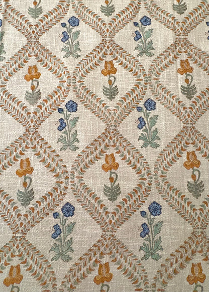 Bageecha Hand Block Printed Soft Jute Bedsheet Set - Decor By The Way