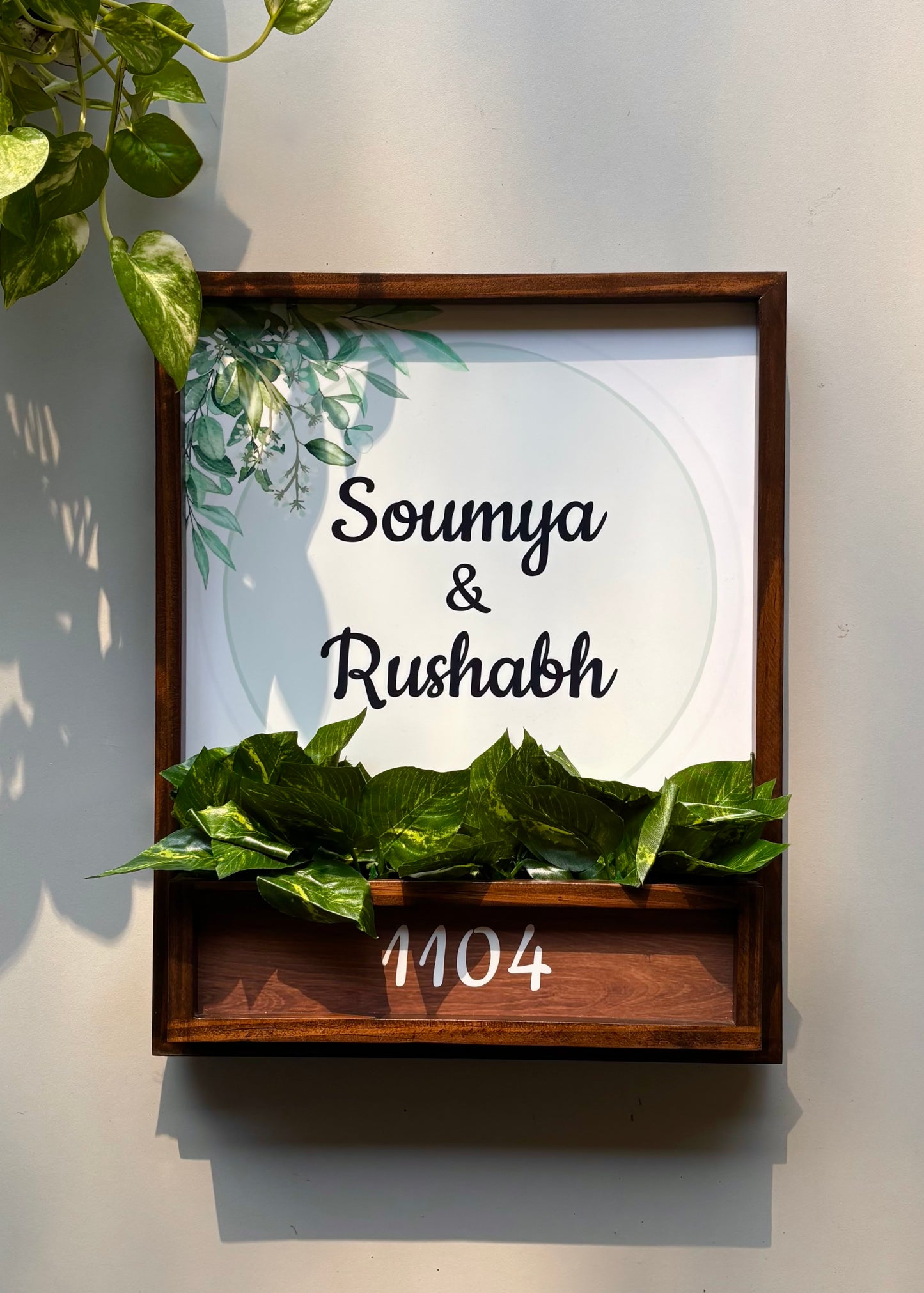 Sage Planter Name Plate - Decor By The Way