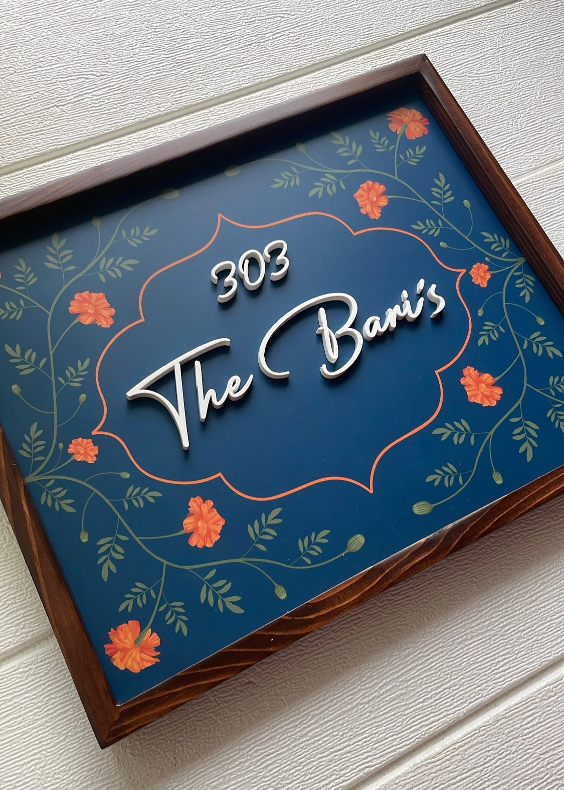 Marigold Name Plate for Home - Decor By The Way