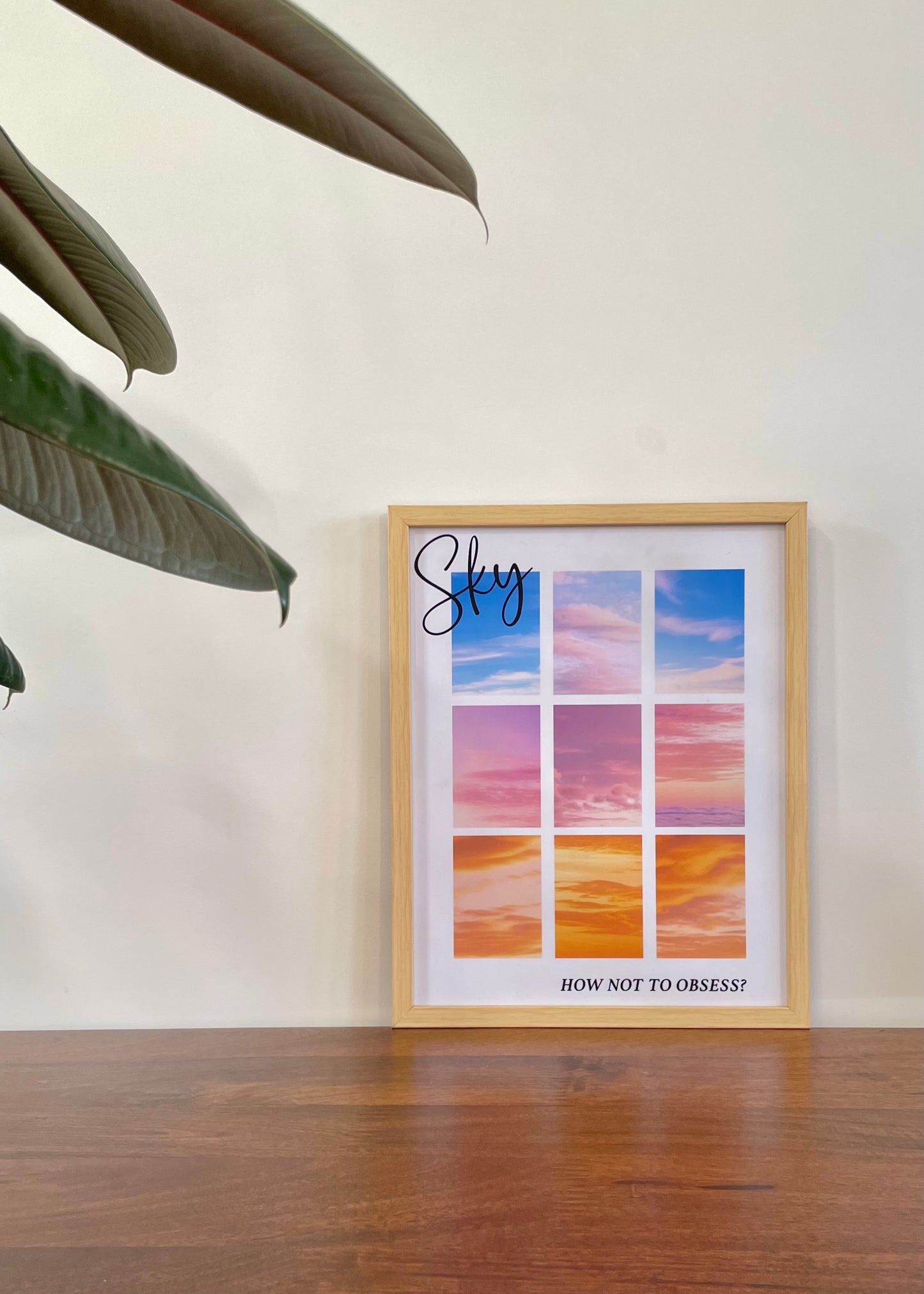 Sky Obsession Wall Frame