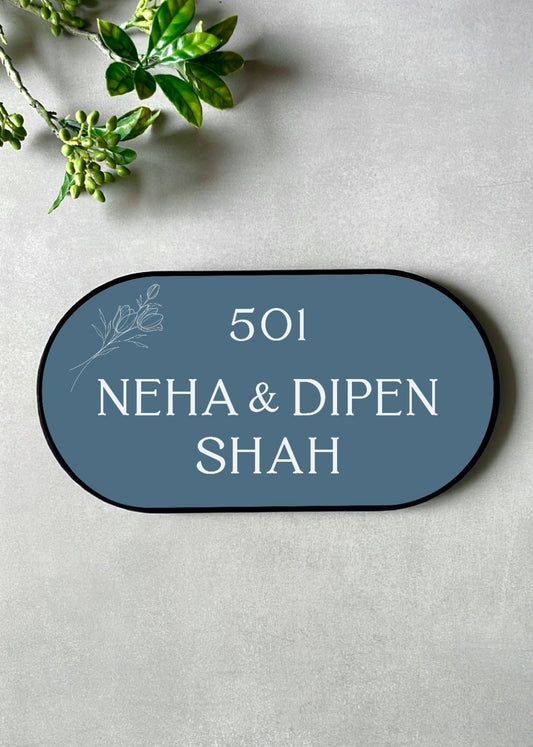 Azure Name Plate