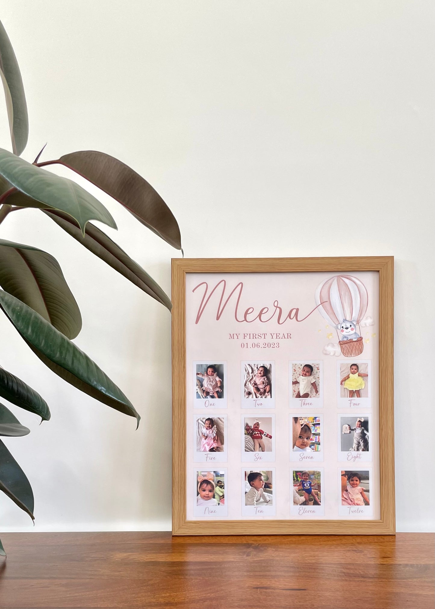 Personalized Kids Photo Frame – My First Year