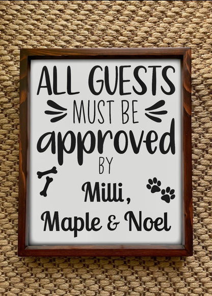 Pet Personalised Frame - Decor By The Way