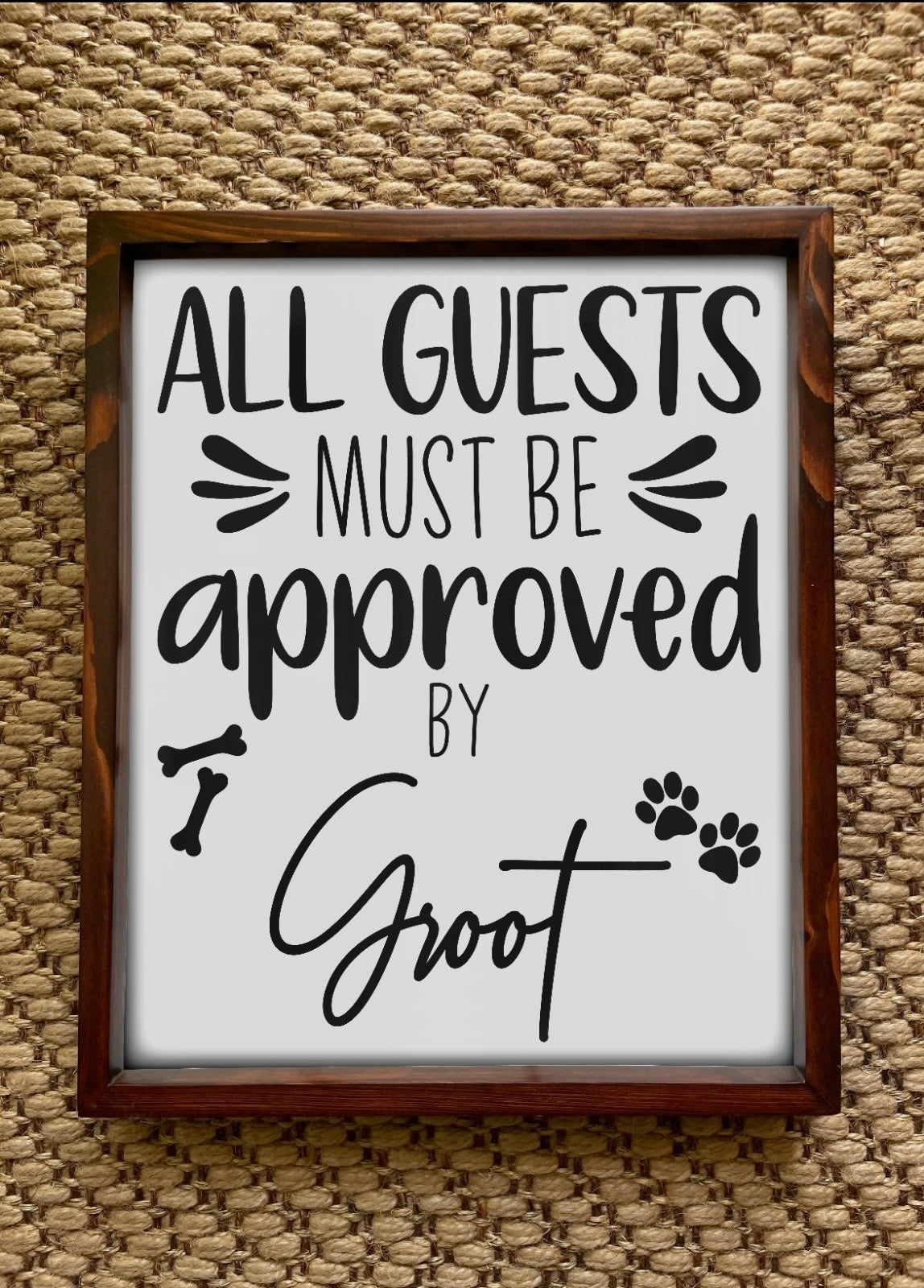 Pet Personalised Frame - Decor By The Way