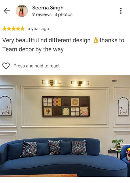 Heritage Harmony Wooden Wall Decor Artwork - Decor By The Way