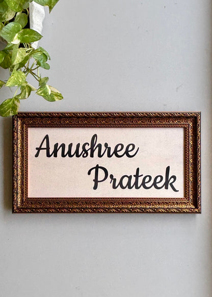 Antique Name Plate - Decor By The Way