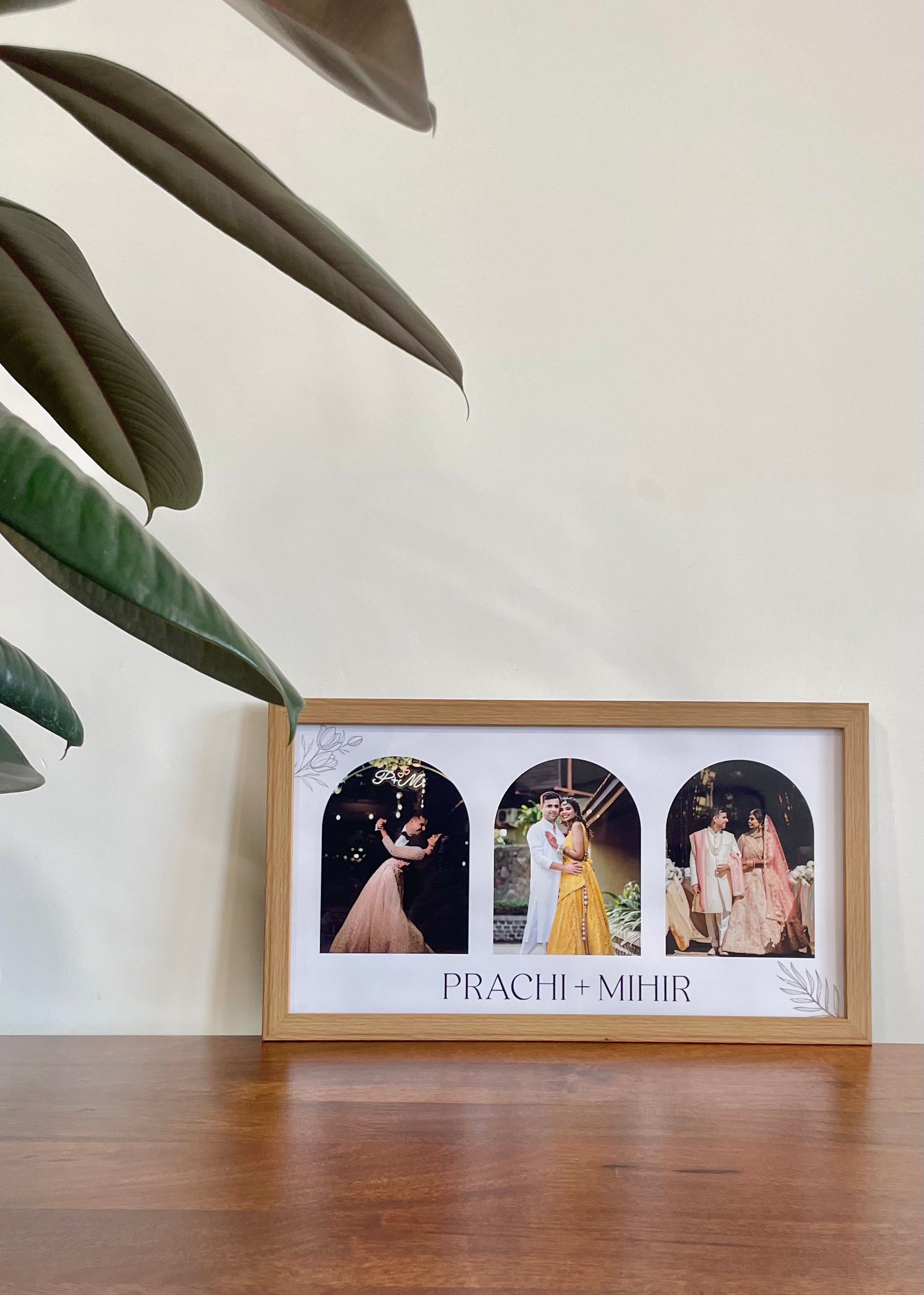 Custom Arch Picture Frame Personalised Arch Photo Frame – Decor By The Way