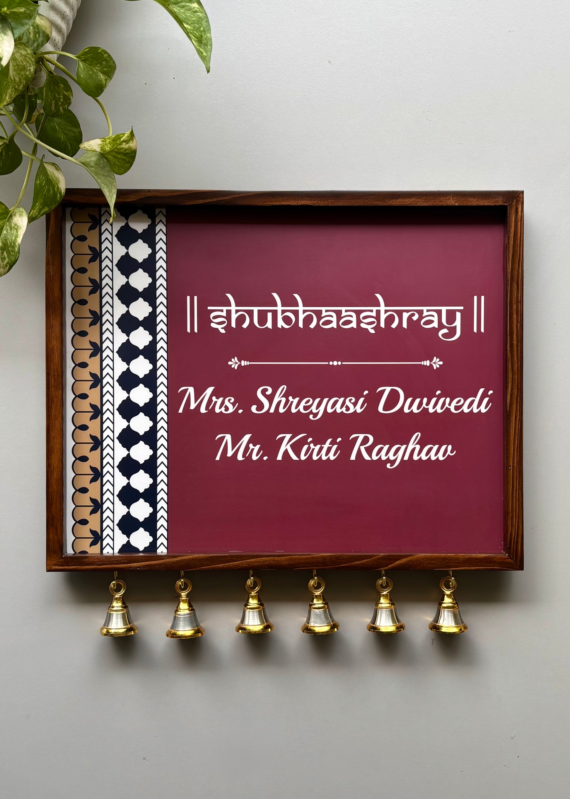 Alankar Name Plate - Decor By The Way