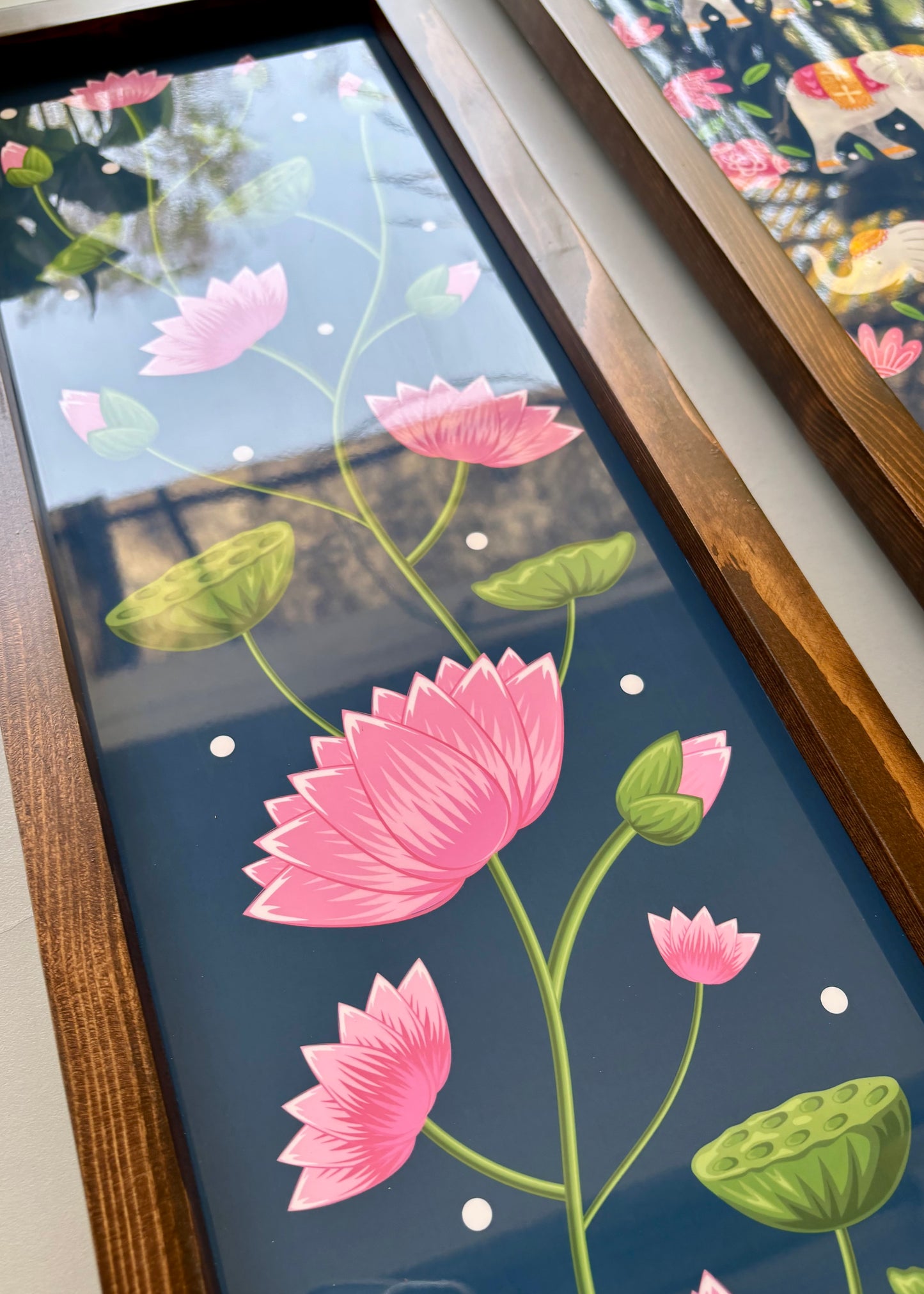 Neel-Kamal Set of Two Wooden Wall Frames - Decor By The Way