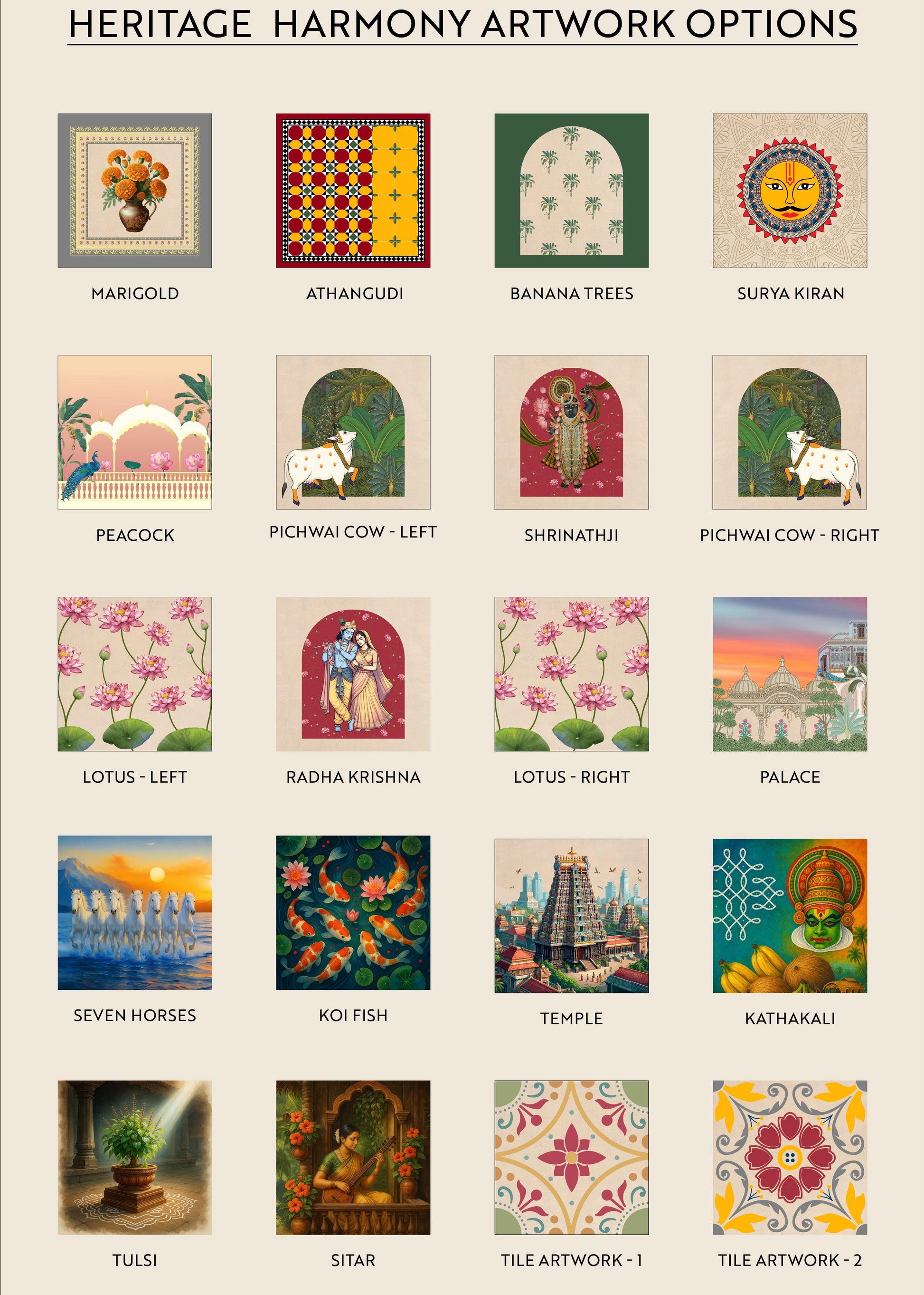 Heritage Harmony Wooden Wall Decor Artwork - Decor By The Way