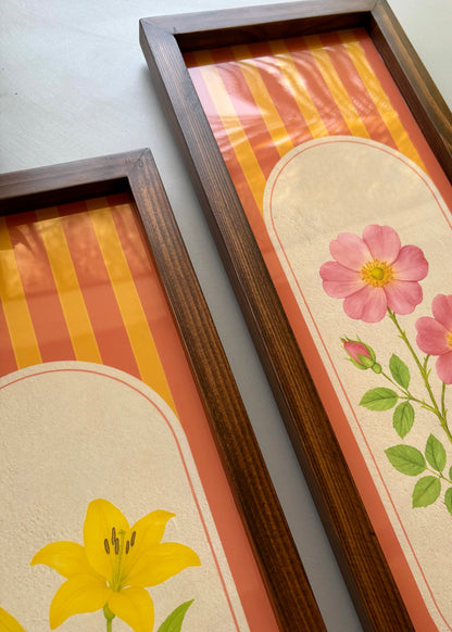 Roshan Rang Set of Two Wooden Wall Frames - Decor By The Way