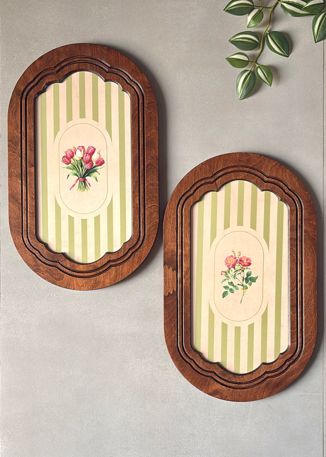 Victorian Grace Wall Art- Set of Two