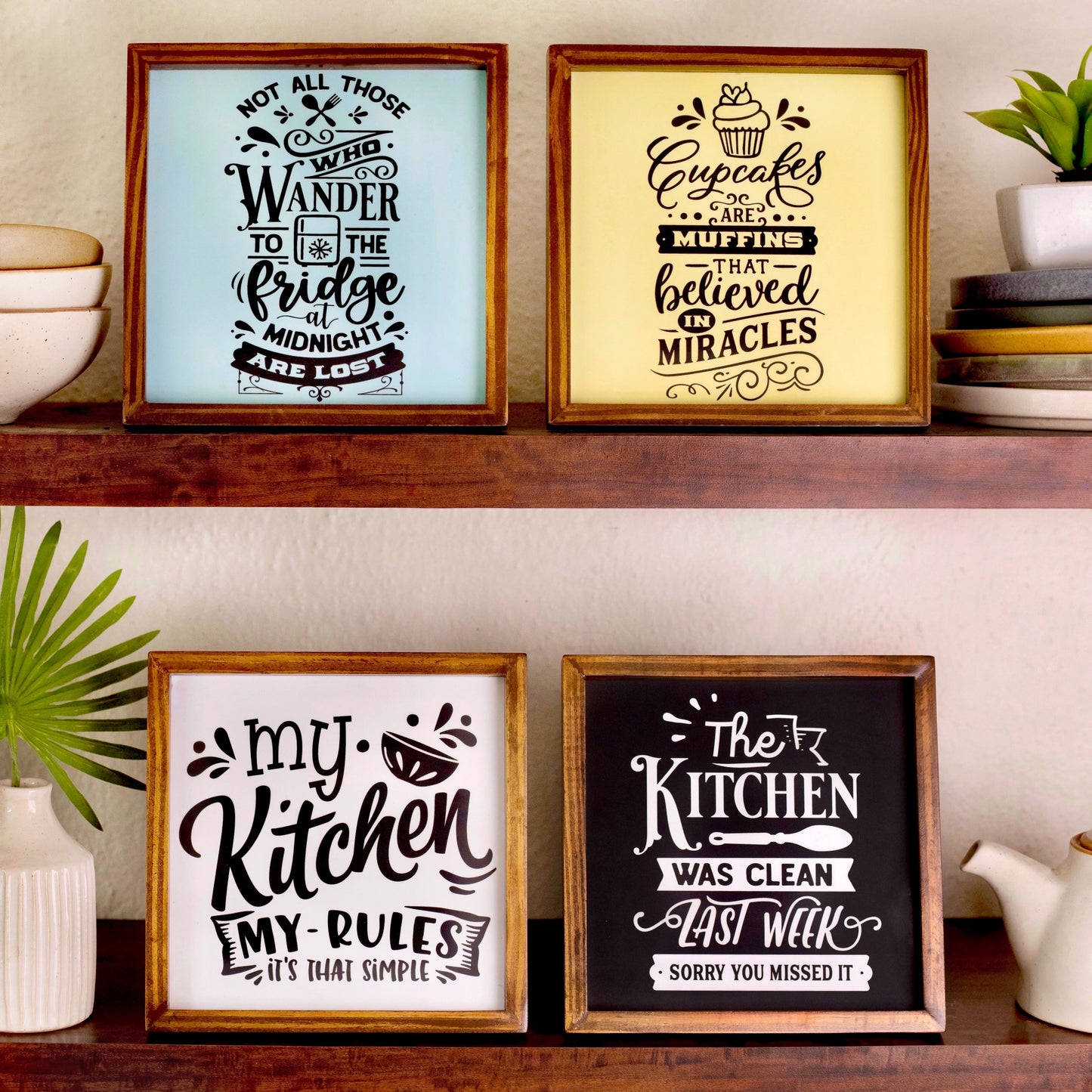 Quirky Kitchen Frames - Decor By The Way