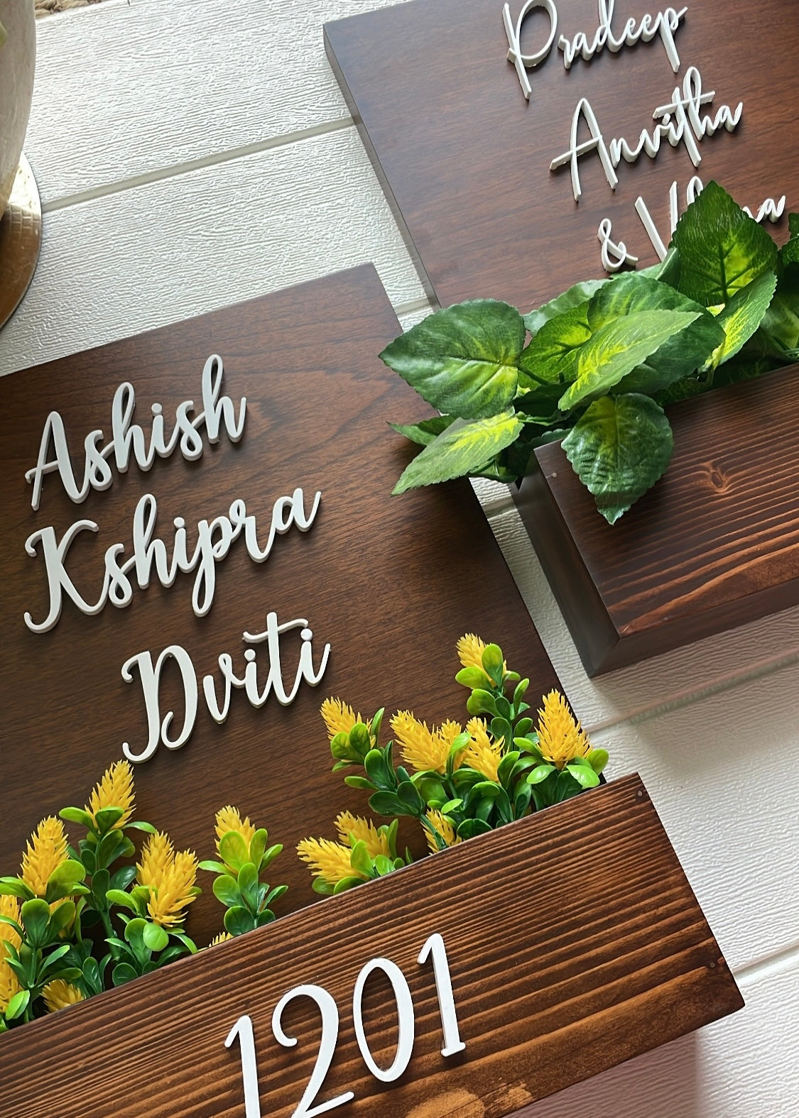 Planter Name Sign - Decor By The Way