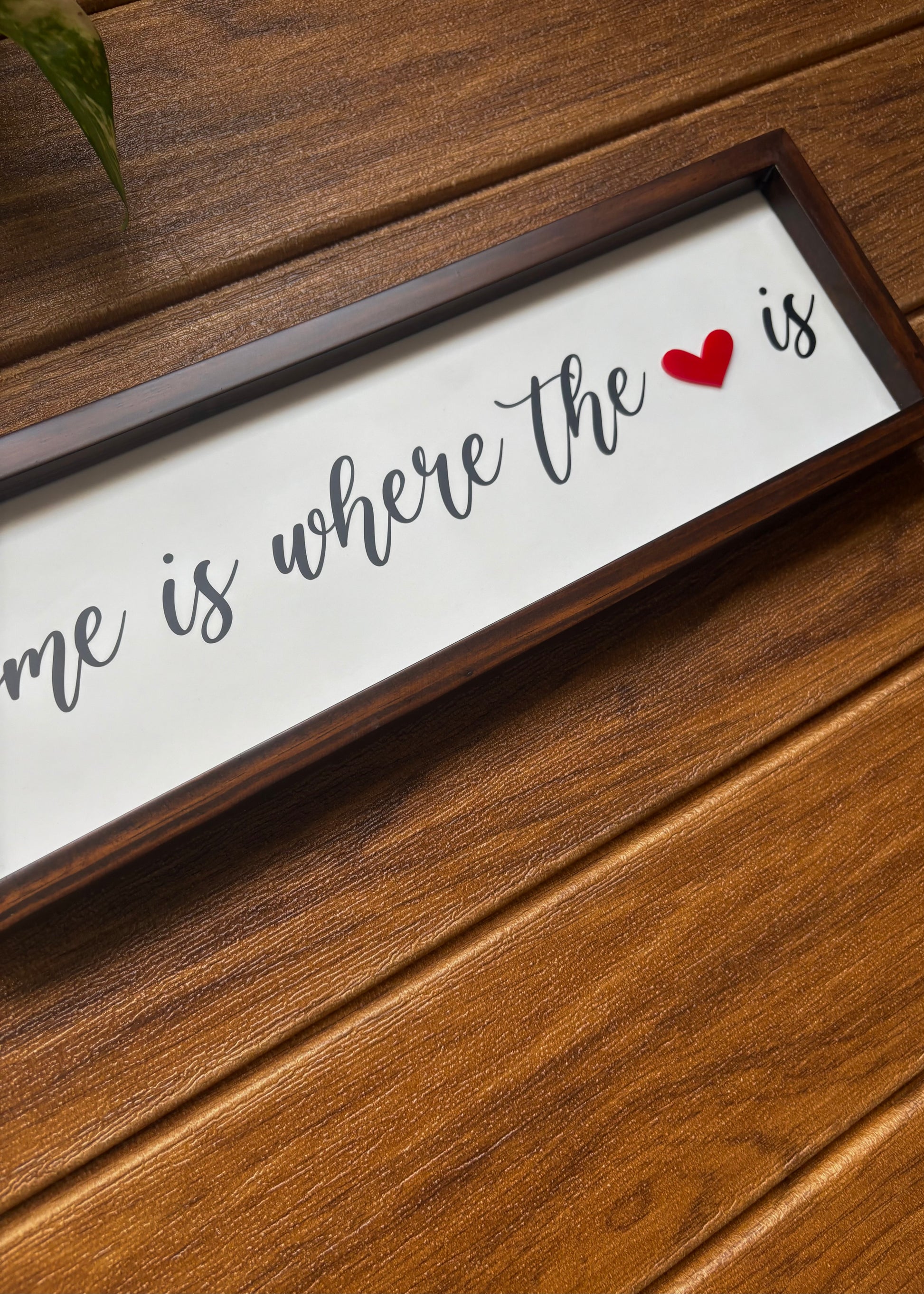 Home is where the heart is frame - Decor By The Way