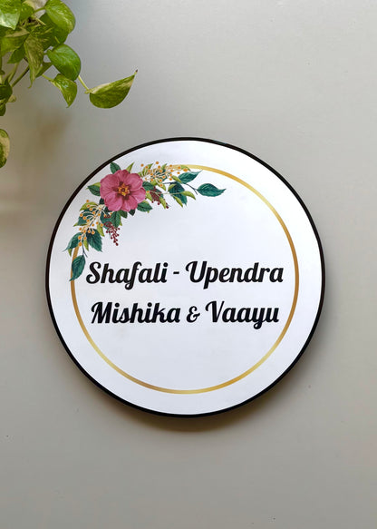 Tropical Name Sign - Decor By The Way